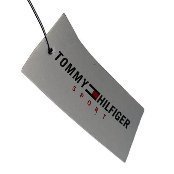 Tommy Hilfiger White Breathable Athletic Hoodie Top Size M - Picture 6 of 14